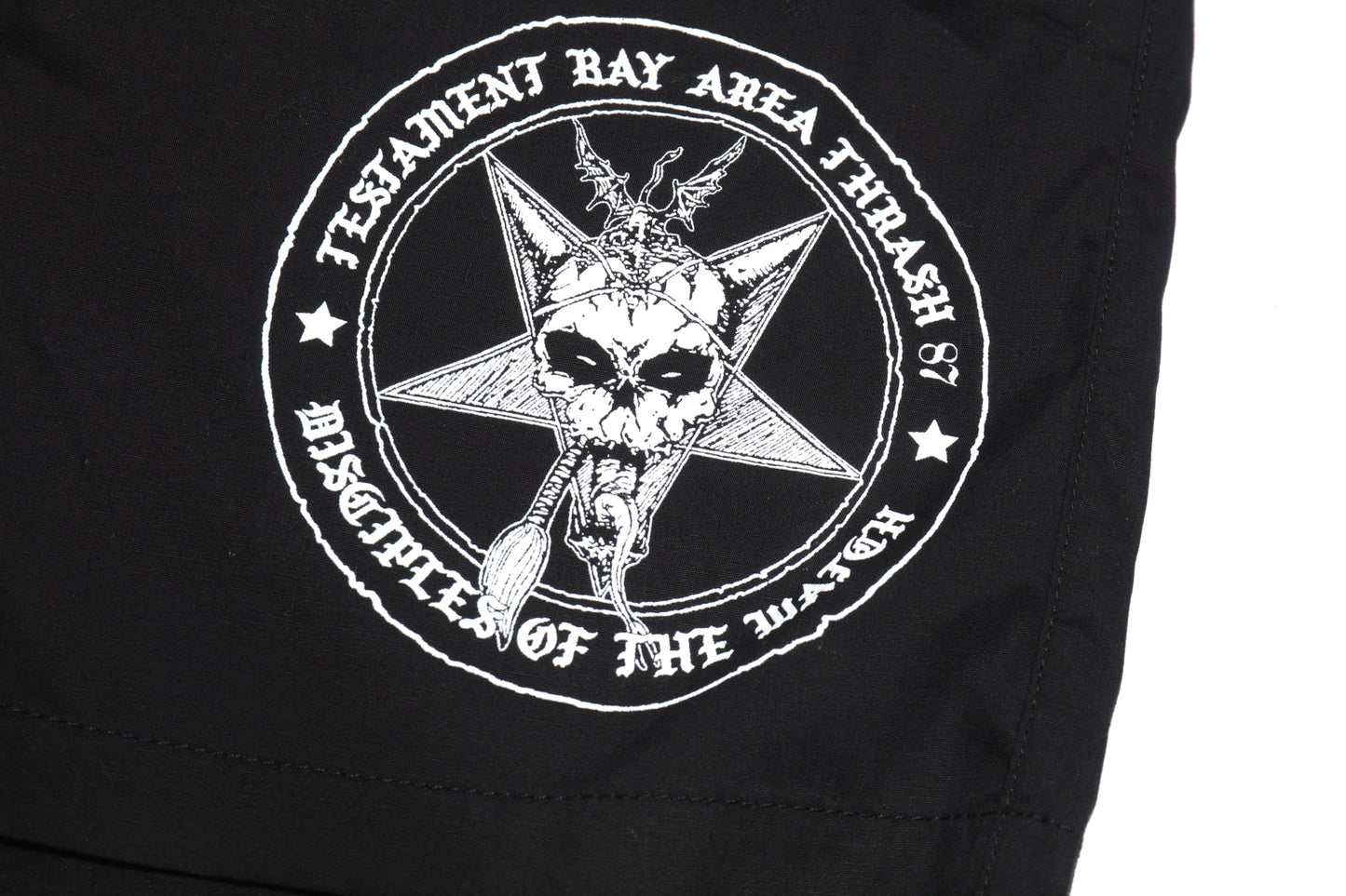 Pentagram Logo Shorts (Black)