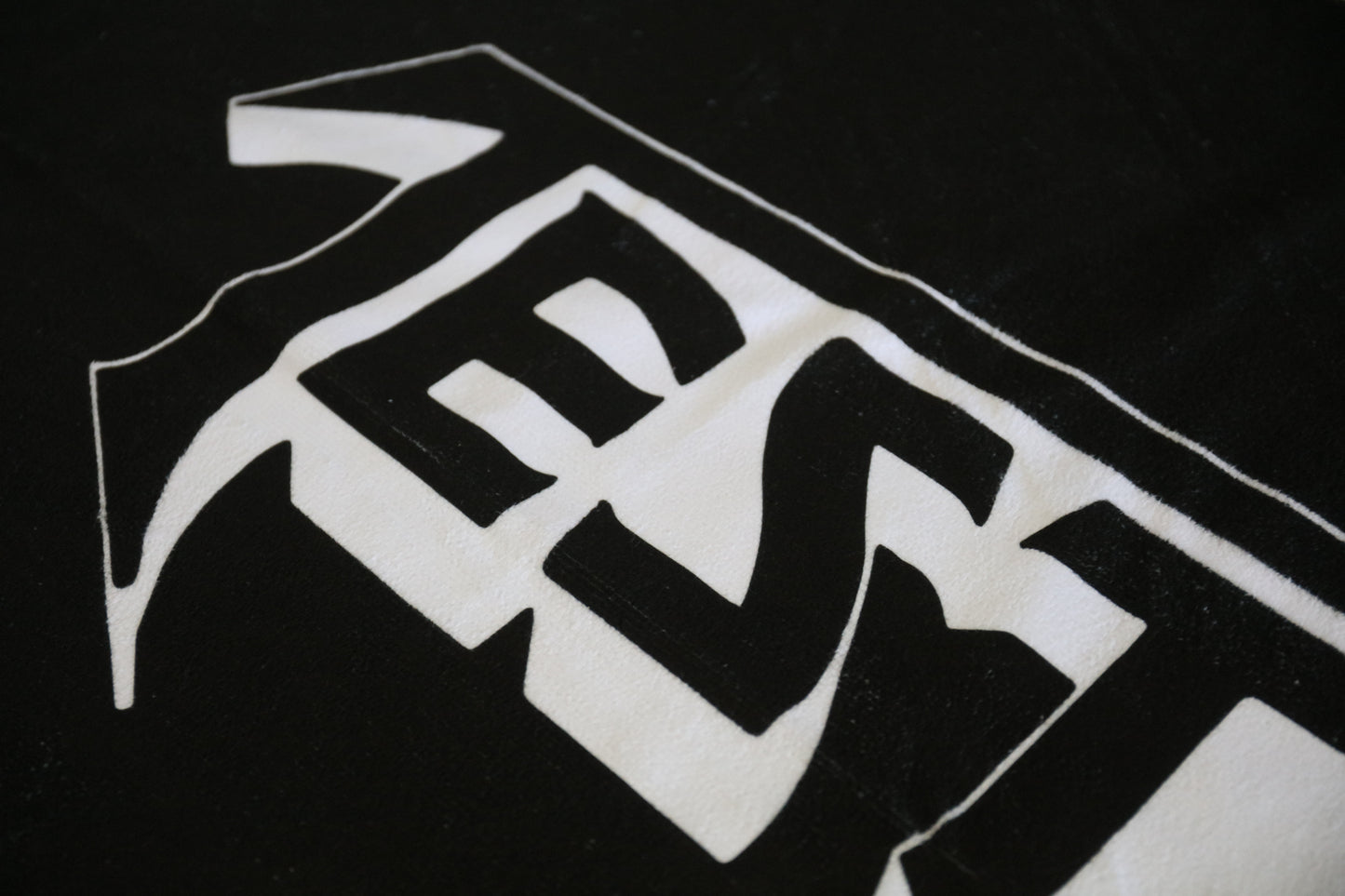 Logo Beach Towel (Black)