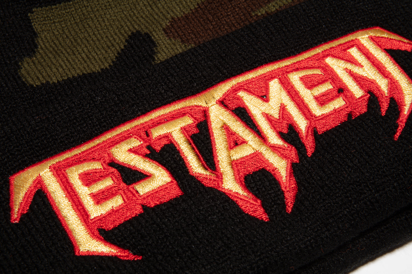 Para Bellum Logo Beanie (Woodland Camo)