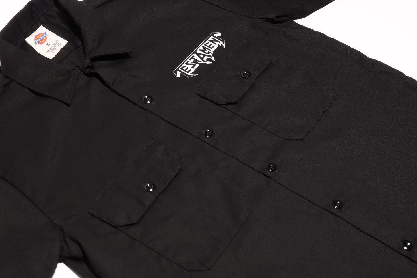 Bay Area Thrash Dickies Work Shirt (Black)