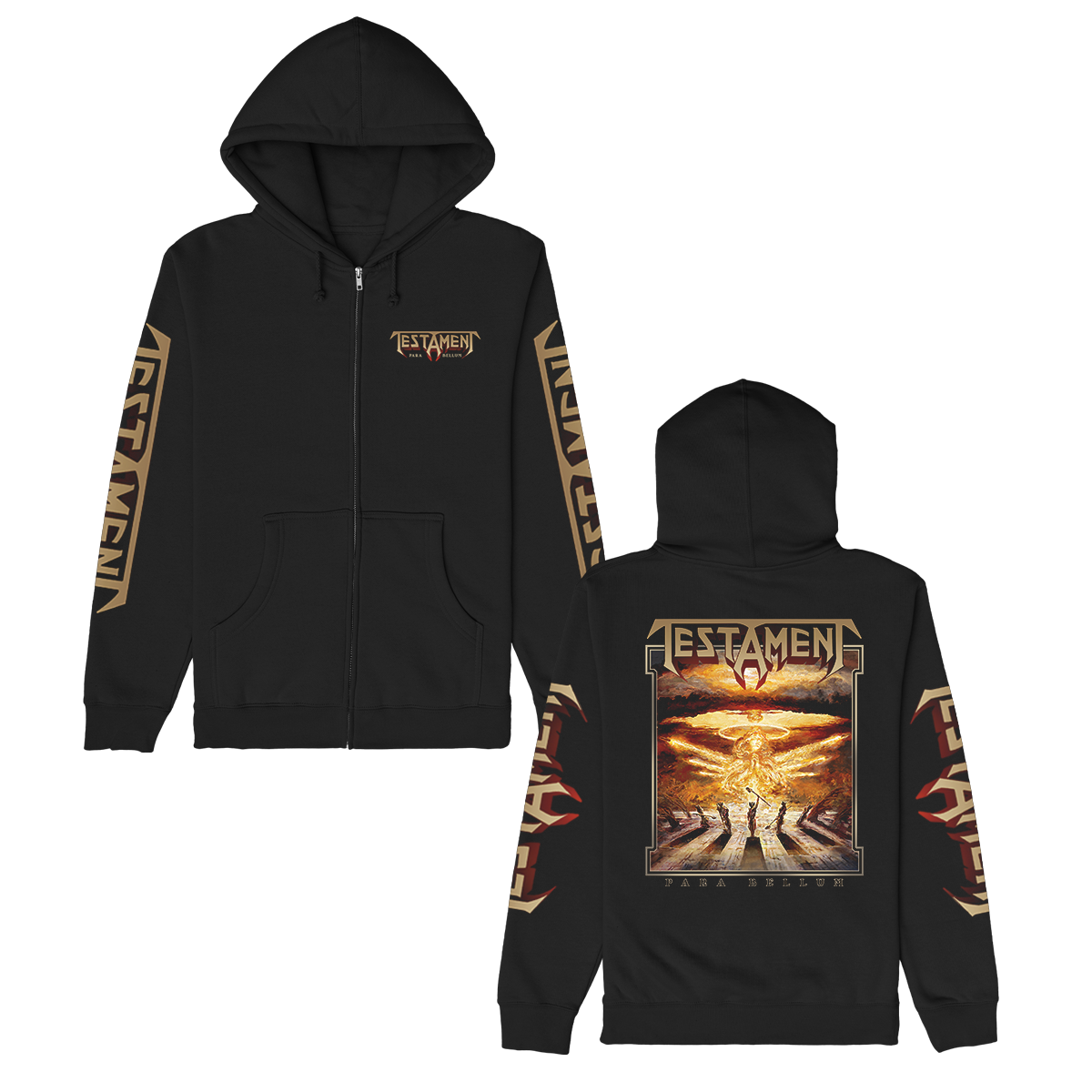 Para Bellum Zip Up Hoodie (Black)
