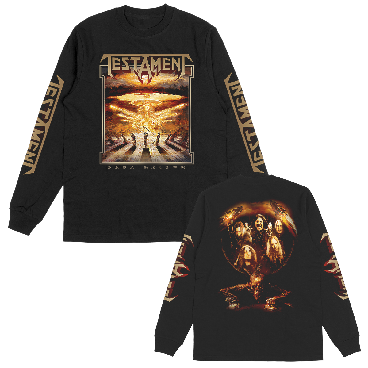 Para Bellum Long Sleeve (Black) – Testament Shop Para Bellum Long Sleeve (Black) – Testament Shop