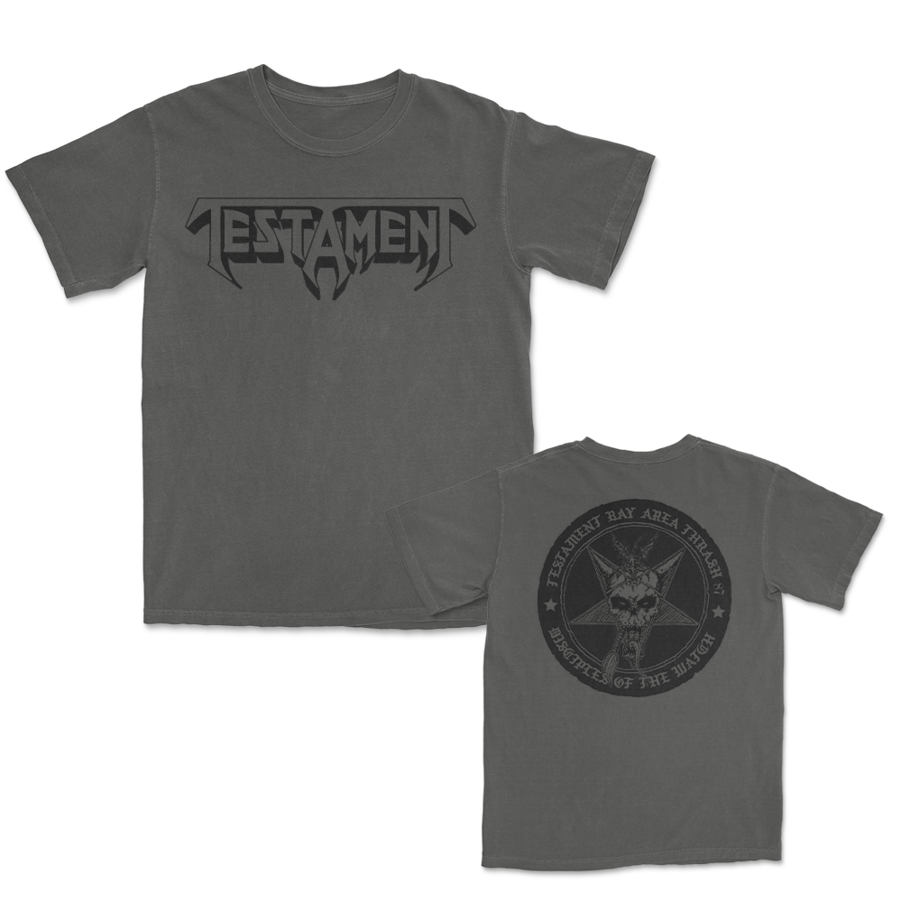 Bay Area Thrash Blackout T-Shirt (Pepper)