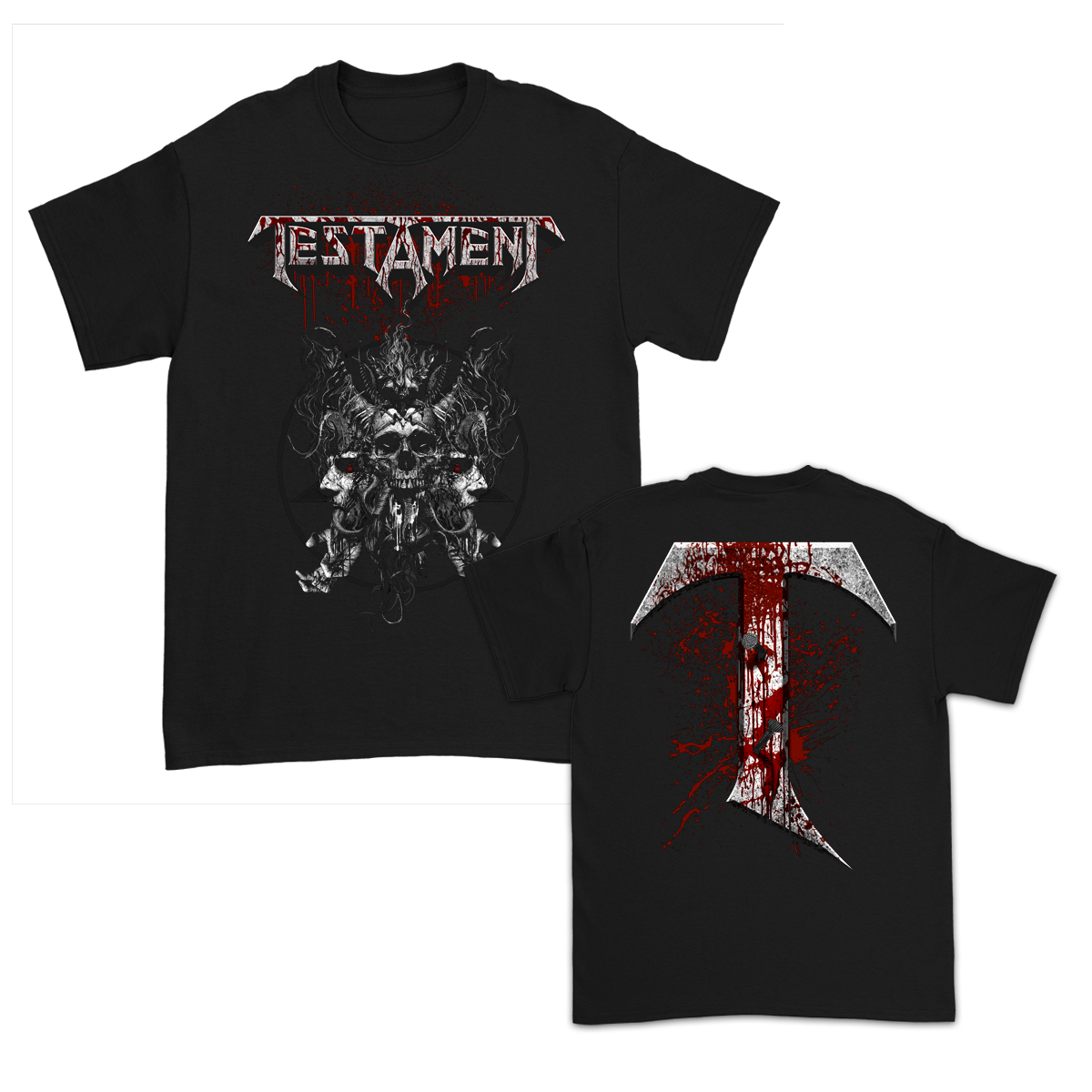 Skull Blood T-Shirt (Black)