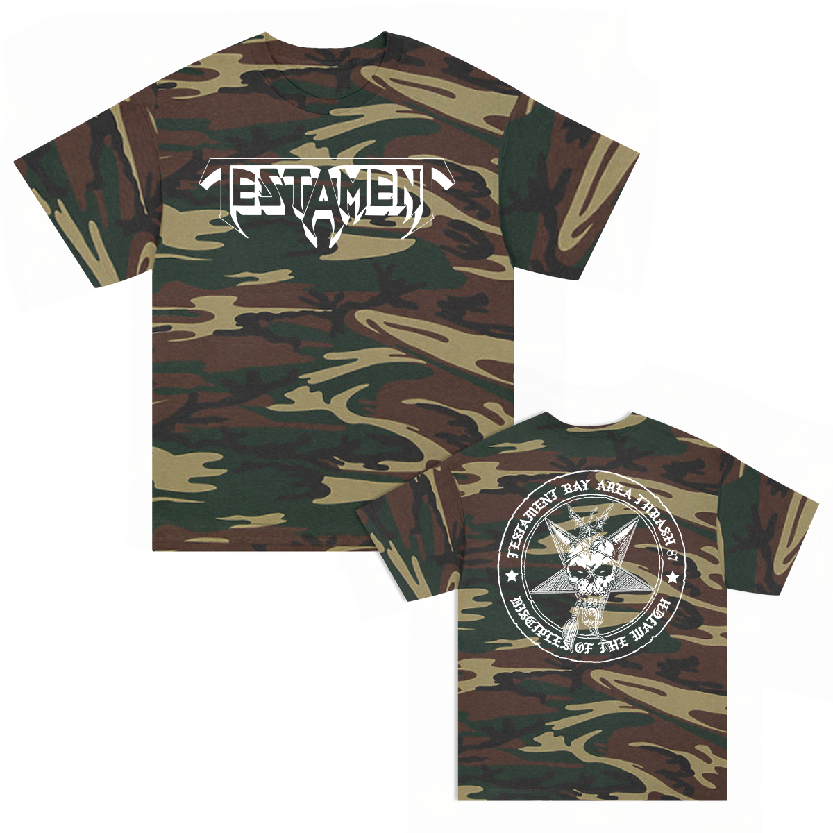 Bay Area Thrash T-Shirt (Camo)