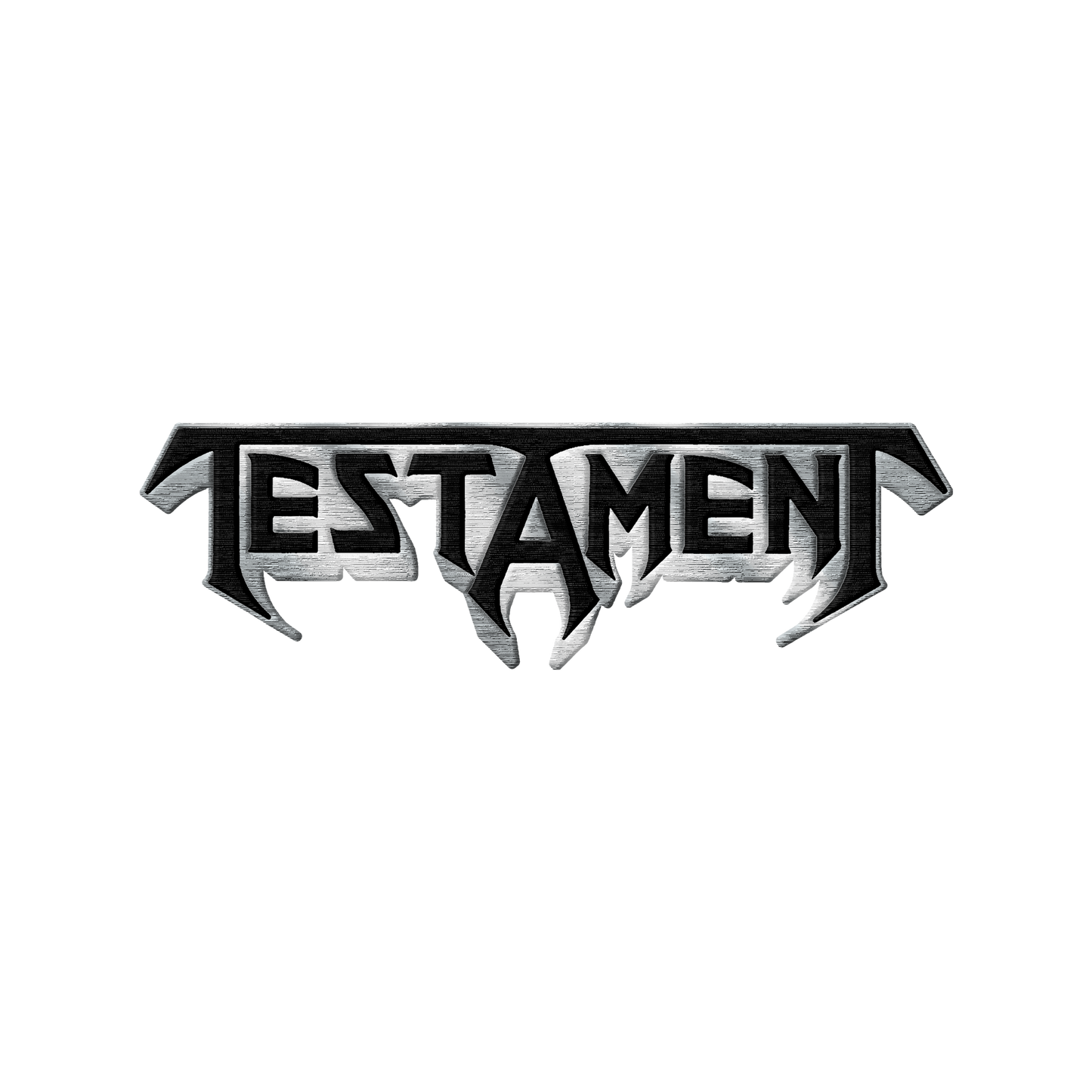 Die Cut Logo Patch (Metallic Silver)