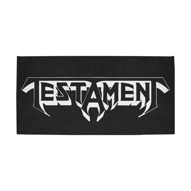 Logo Beach Towel (Black)